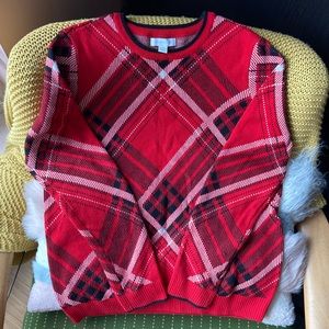 Christmas Charter Club Argyle Sweater